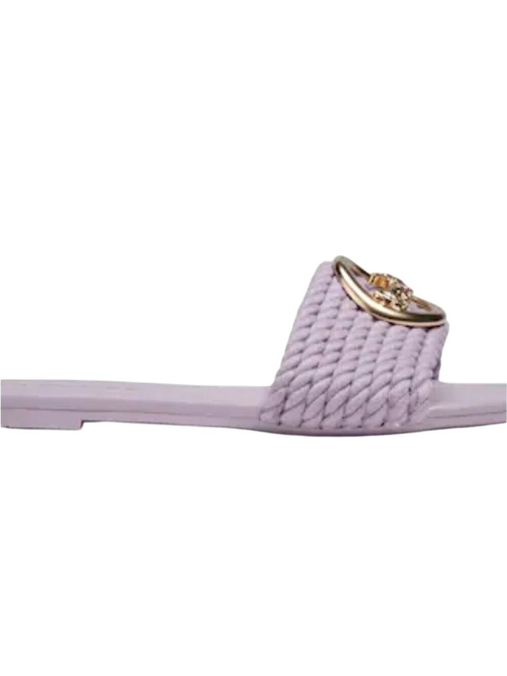 COACH JOLIE SLIP ON SANDALS IN SOFT LILAC SIZE 10 - Picture 4 of 7